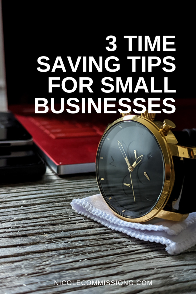 image on https://nicolecommissiong.com/ on 3 Time Management Tips For Small Business Owners